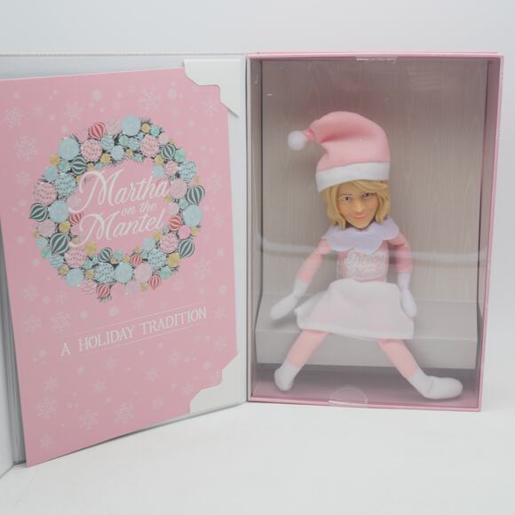 Martha Stewart Other - Martha Stewart Martha on a Mantle Christmas Poseable Plush NEW